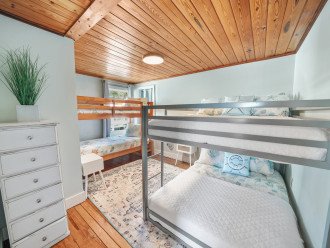 Bunk room, with twin-over-twin and full-over-full bunk (Sleeps 6)