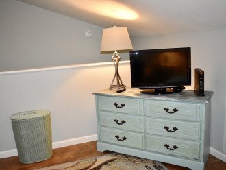 2nd bedroom dresser and TV