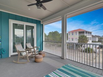 Screen Porch with Gulf Views