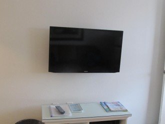 Samsung smart TV in living room