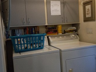Washer and Dryer on the first floor