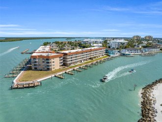 Tip of Marco Island view and Hideaway Beach-Unit with Blue Umbrella