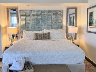 A Dose of Destin | Master Bedroom |Destin Vacation Rental | 97 Crystal Beach Drive