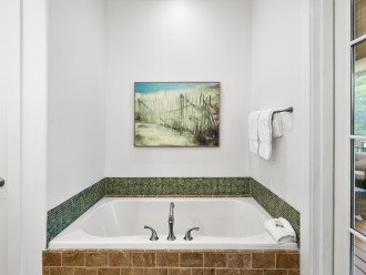 All Decked Out | 2nd Floor Master Bathroom | The Preserve at Grayton Beach | 30A