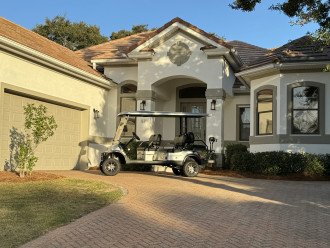 Casa Del Sol | Included 6 Seater Street Legal Golf Cart | Gulf Tide Vacations