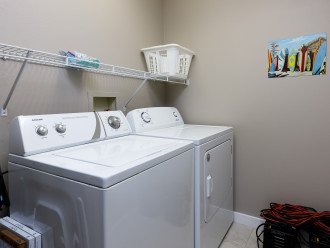 Full sized laundry room