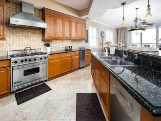 Gorgeous Walk-thru Kitchen with plenty of elbow room for multiple Chefs