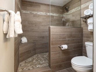 Master Bath features Walk-in Shower