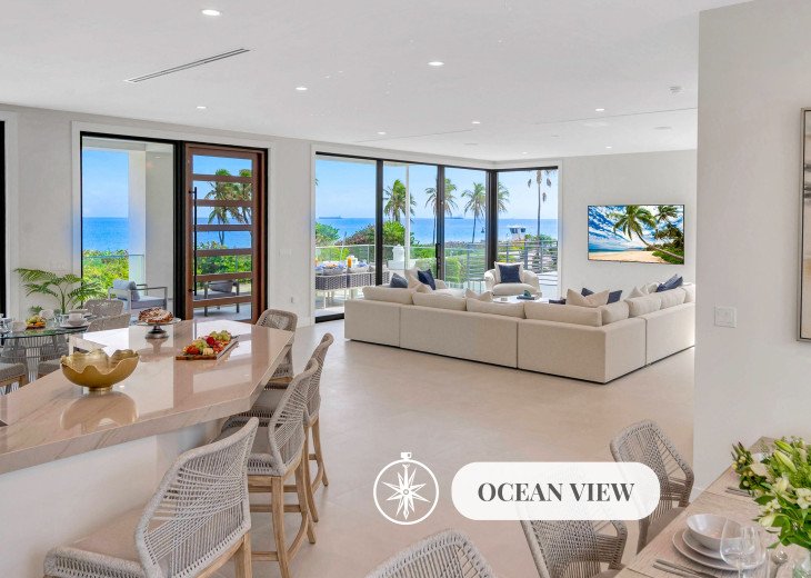 Ocean Front / New Construction / Beach to Beach / Heated Pool / Ocean View Villa #1
