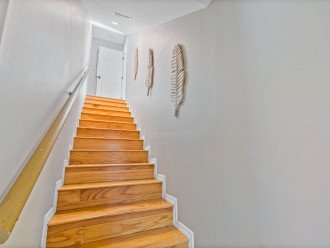 Stairs to the master bedroom