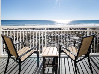 Island Sands 303 Gulf Front Free Beach Setup