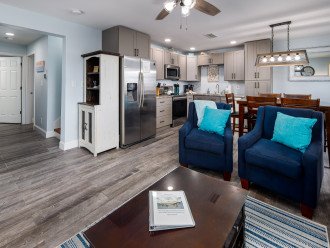 The open concept floor plan is perfect for the whole family