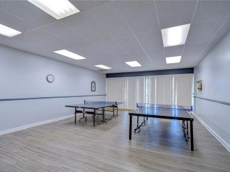 Clubhouse Ping Pong tables