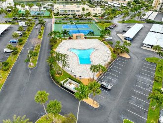 Arial view of Large Pool