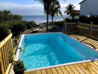 Blue Vacation Home with private heated pool. #5
