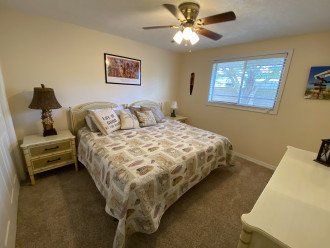 Guest room with king or two twin beds.