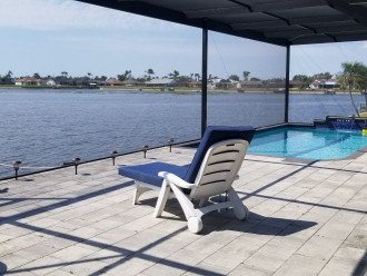 Luxury Waterfront Heated Pool & Jacuzzi Home, Sunsets, Game Rm, Bikes, Pier #1