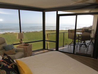 Direct Oceanfront, private balcony overlooking the ocean and no-drive beach #6