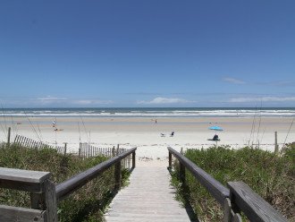 Take in the oceanfront corner views located on the no-drive beach! #23