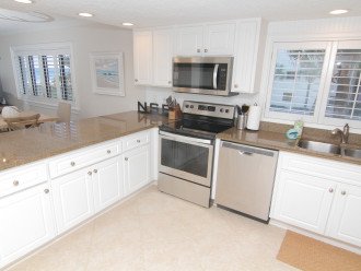 Open concept kitchen with plenty of space for multiple cooks.