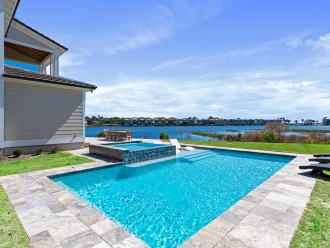 Sea Glass | Luxury Waterfront Home | Heated Pool | Weddings | Golf Cart #9