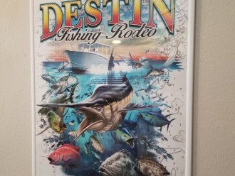 The Destin fishing rodeo starts in October.