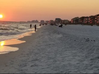 Sunsets are amazing at the beach in Destin.