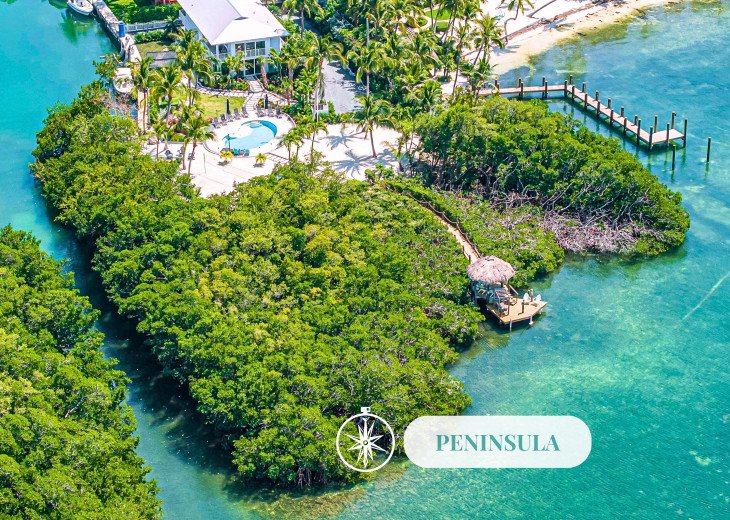 Peninsula Villa / Heated Pool / Sunset Point #1