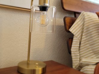 We have thought of all the details including lamps with USB charging.