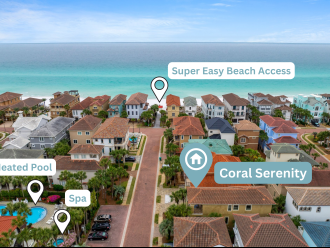 Coral Serenity: 1 MIN to pvt. beach, Heated Pool #3