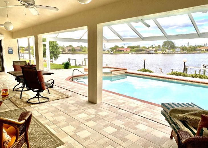 Luxury Estate Home on Wide Water Canal in Cape Coral Minutes to Open Water Gulf #1