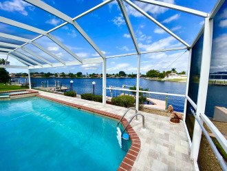 Luxury Estate Home on Wide Water Canal in Cape Coral Minutes to Open Water Gulf #3