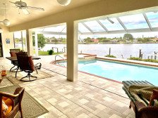 Luxury Estate Home on Wide Water Canal in Cape Coral Minutes to Open Water Gulf