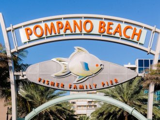 Fabulous Pompano Beach Pier is located 8 blocks north and is surrounded by restaurants and shops.