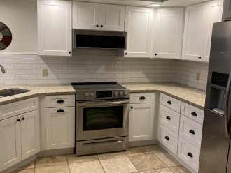 Kitchen with Granite countertops