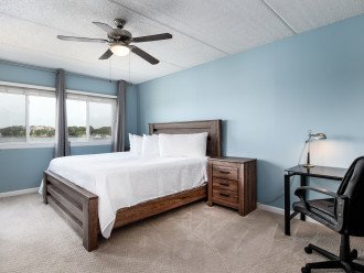 King size Bed in Master Bedroom