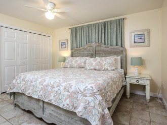 Master Suite features King Size Bed