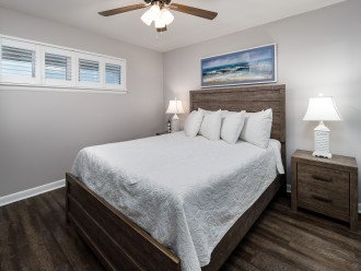 Relax in the beautiful guest bedroom