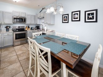 The large open concept is perfect for cooking and hanging out with family