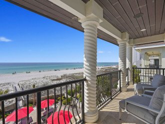Villa Vittoria - Gorgeous Gulf Front Vacation Rental Beach House with Private Pool and Personal Beach Access in Gated Community of Dunes of Destin, Florida - Five Star Properties Destin/30A
