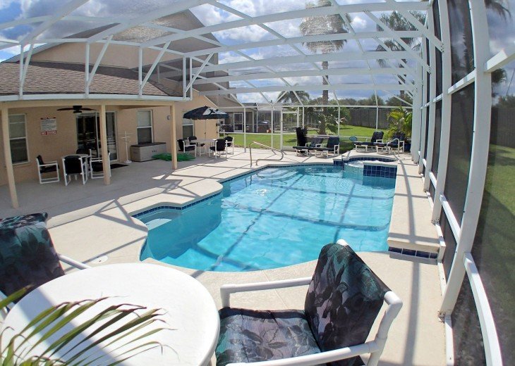 Luxury Villa Near Disney, Large Private Deck, Pool/Spa, Free Wifi, BBQ, HBO #1