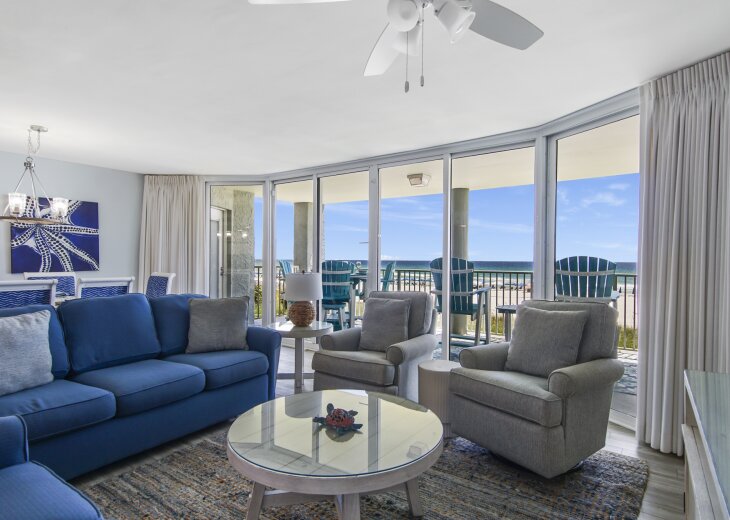Free Beach Chairs & Umbrella Service! 1st Floor! 2 Gulf-front Master Bedrooms! #2