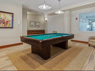 Billiard Area in Club Room