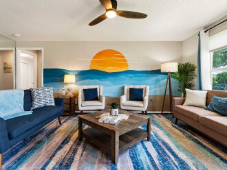 Sunset Getaways! Private Heated Pool home, Cinema/Arcade Room
