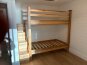 Custom made bunk beds for the river view room
