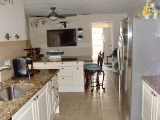 Large open kitchen area - all dishes & small appliance - waffle anyone?