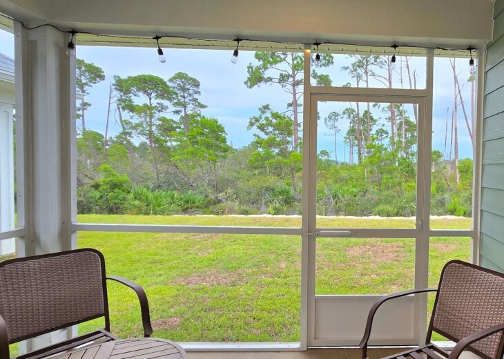 Post up on the screened in porch while the bugs stay outside.
