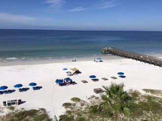 Direct Gulf view photo is taken from our private balcony. WOW!!!!!