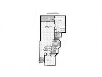Spacious, open floor plan with direct Gulf views and split bedroom plan/2 baths