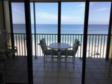 PEACH on BEACH "right out there" top floor/DIRECT GULF/sunsets included, CLEAN